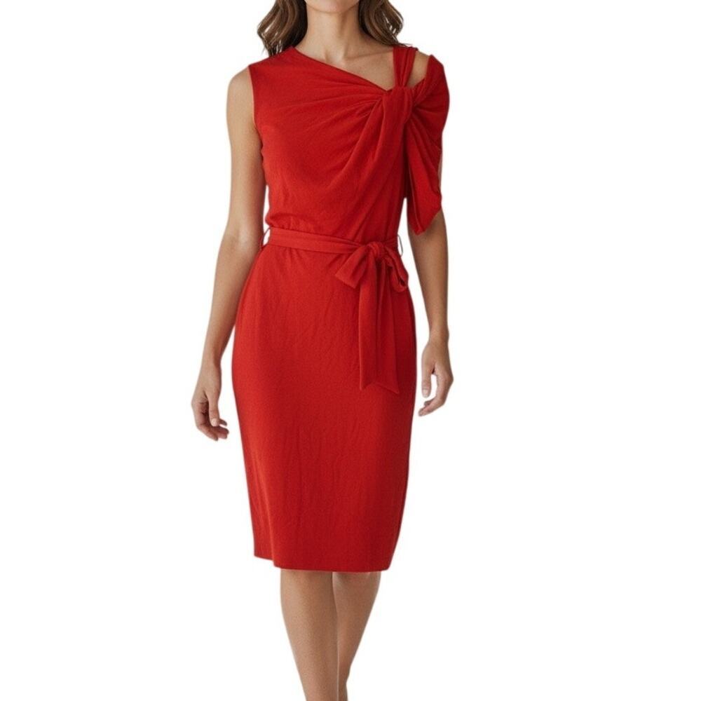 Trina Turk Red Sleeveless Dress Size 10